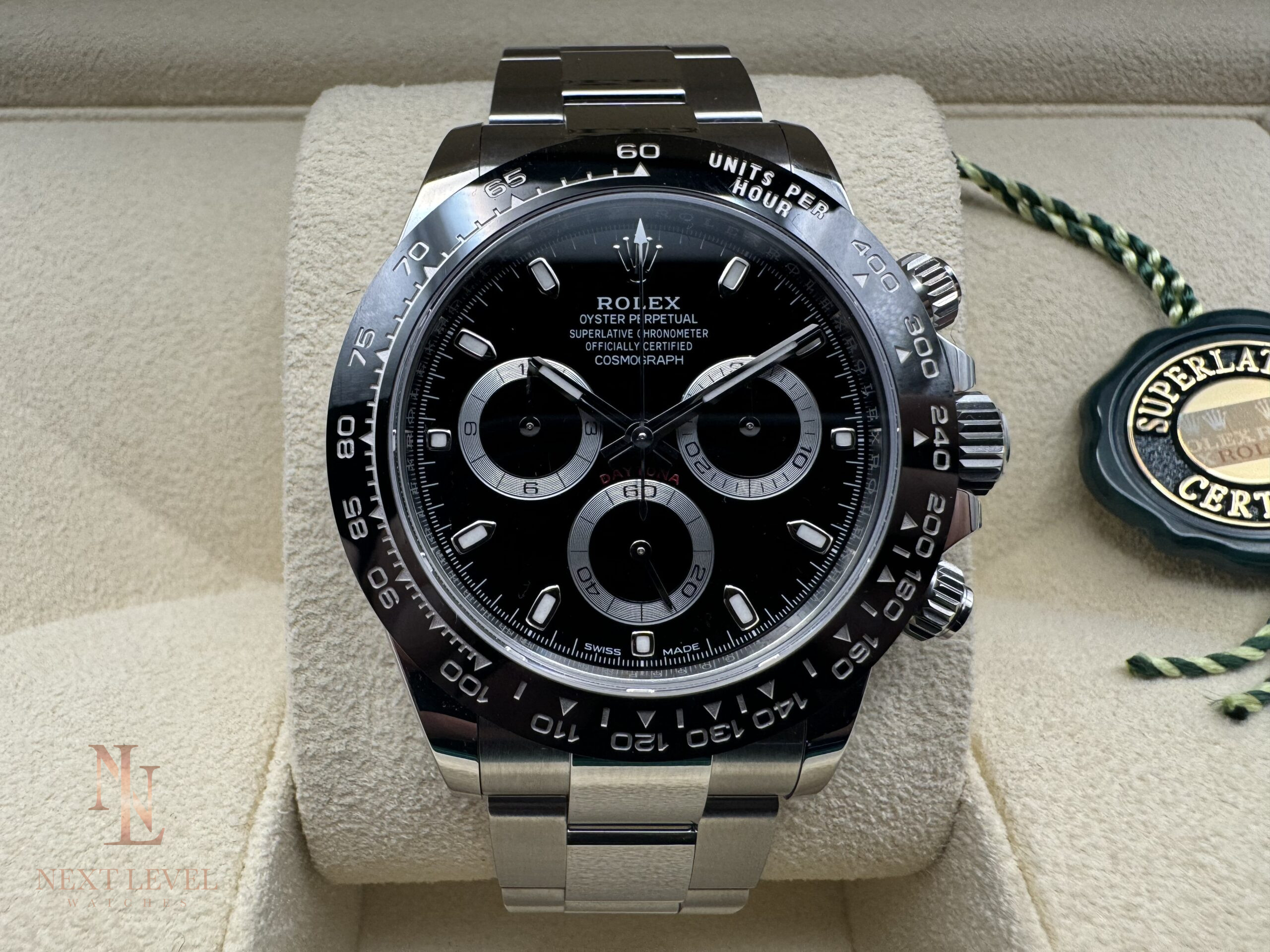 Rolex Daytona | Steel | Black Dial | New/Unworn | 2025 - Image 2