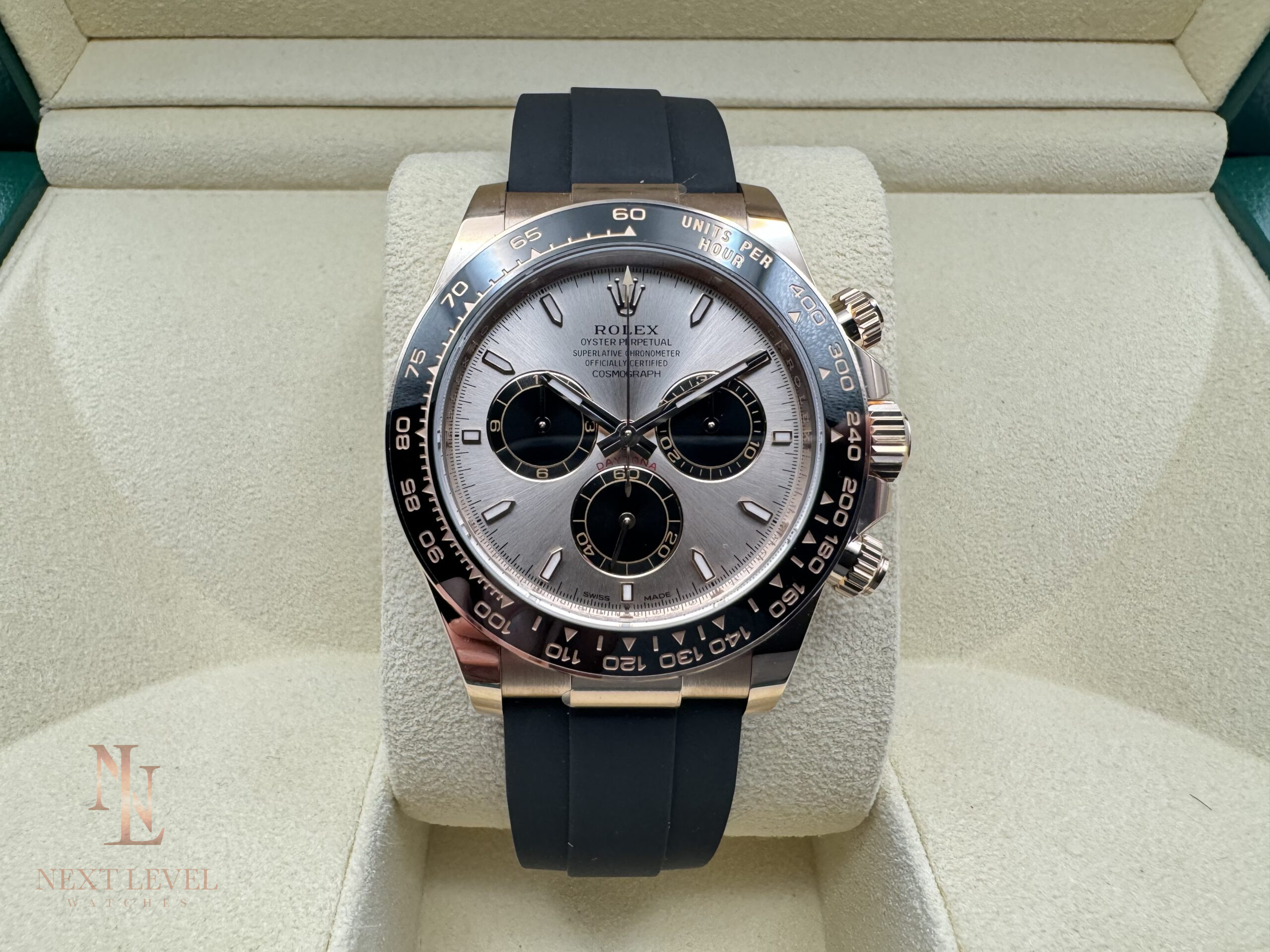 Rolex Daytona | Rose Gold | Oysterflex | Sundust Dial | New / Unworn | 2025 - Image 2